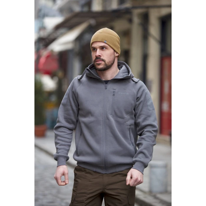 Кофта Pentagon Leonidas 2.0 Tactical Hoodie - Wolf Grey Кофта Pentagon Leonidas 2.0 Tactical Hoodie - Wolf Grey