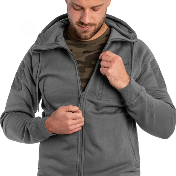 Кофта Pentagon Leonidas 2.0 Tactical Hoodie - Wolf Grey Кофта Pentagon Leonidas 2.0 Tactical Hoodie - Wolf Grey