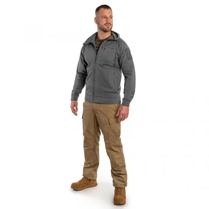 Кофта Pentagon Leonidas 2.0 Tactical Hoodie - Wolf Grey Кофта Pentagon Leonidas 2.0 Tactical Hoodie - Wolf Grey