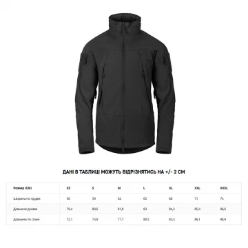 Куртка легка Helikon-Tex Blizzard Black