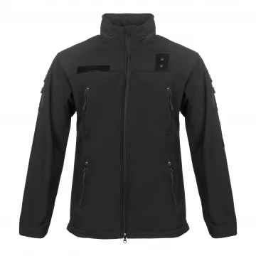 Куртка Vik-Tailor SoftShell з липучками для шевронів Black