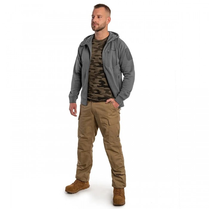 Кофта Pentagon Leonidas 2.0 Tactical Hoodie - Wolf Grey Кофта Pentagon Leonidas 2.0 Tactical Hoodie - Wolf Grey