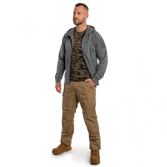 Кофта Pentagon Leonidas 2.0 Tactical Hoodie - Wolf Grey Кофта Pentagon Leonidas 2.0 Tactical Hoodie - Wolf Grey