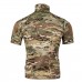 Тактическая рубашка с коротким рукавом Vik-tailor UBACS Мультикам, Multicam