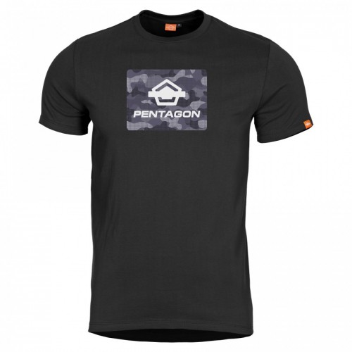 Футболка Pentagon Ageron «Spot Camo» Black