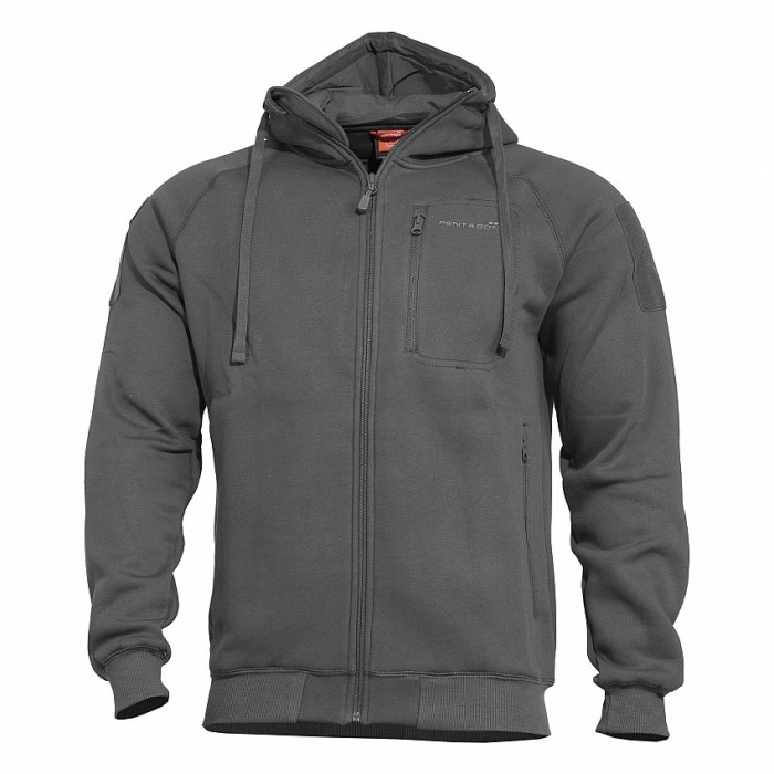 Кофта Pentagon Leonidas 2.0 Tactical Hoodie - Wolf Grey Кофта Pentagon Leonidas 2.0 Tactical Hoodie - Wolf Grey