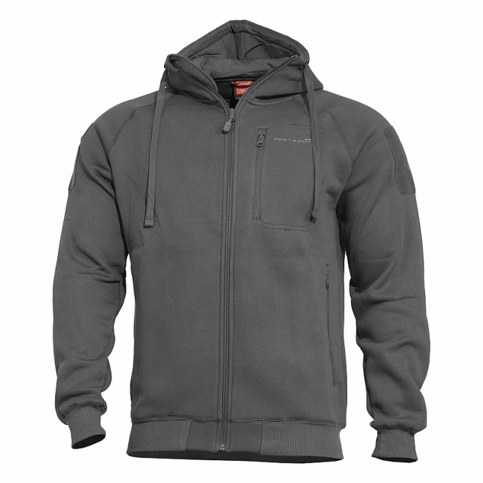 Кофта Pentagon Leonidas 2.0 Tactical Hoodie - Wolf Grey Кофта Pentagon Leonidas 2.0 Tactical Hoodie - Wolf Grey