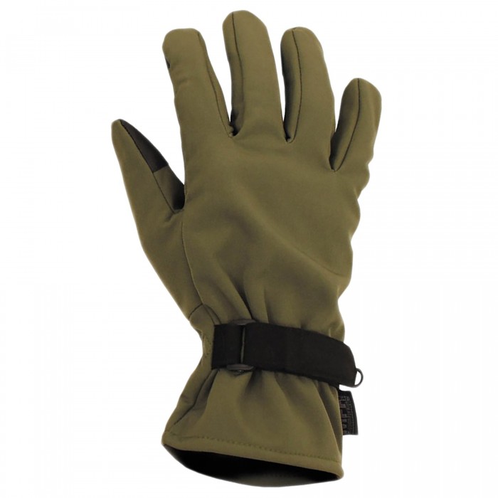 Рукавиці сенсорні MFH SoftShell Оливкові Рукавиці сенсорні MFH SoftShell Оливкові