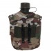 Фляга пластиковая US 1L с котелком Multicam