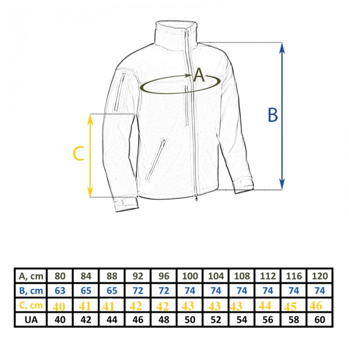 Флісова кофта Vik-Tailor GEN II - Coyote Флісова кофта Vik-Tailor GEN II - Coyote