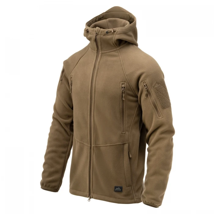 Флисовая кофта Helikon Patriot Mk2 Hybrid Fleece - Coyote Флисовая кофта Helikon Patriot Mk2 Hybrid Fleece - Coyote