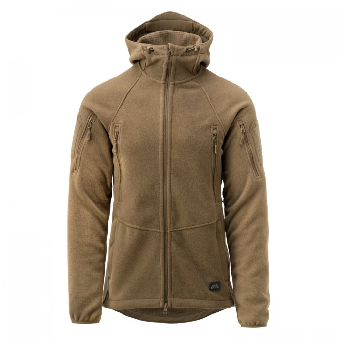 Флисовая кофта Helikon Patriot Mk2 Hybrid Fleece - Coyote Флисовая кофта Helikon Patriot Mk2 Hybrid Fleece - Coyote