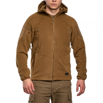 Флисовая кофта Helikon Patriot Mk2 Hybrid Fleece - Coyote