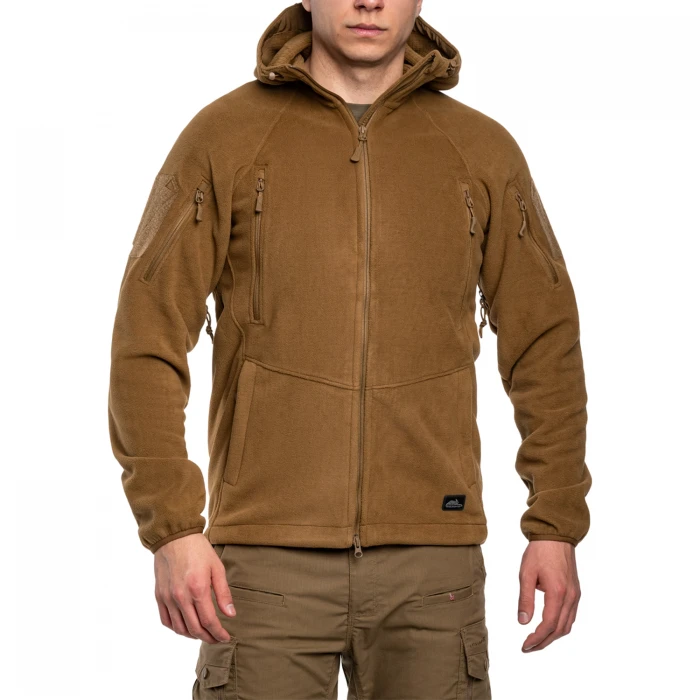 Флисовая кофта Helikon Patriot Mk2 Hybrid Fleece - Coyote Флисовая кофта Helikon Patriot Mk2 Hybrid Fleece - Coyote