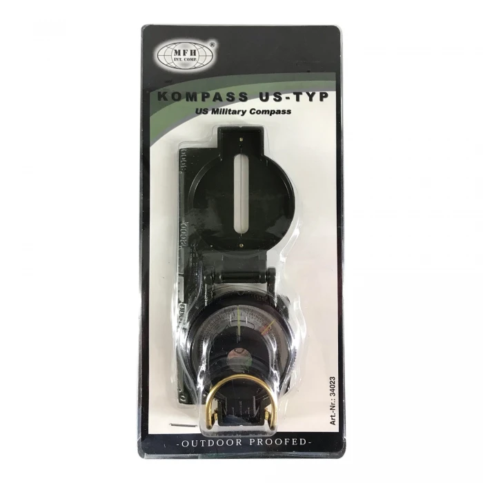 Компас MFH US Type Compass Metal Body, Olive Компас MFH US Type Compass Metal Body, Olive