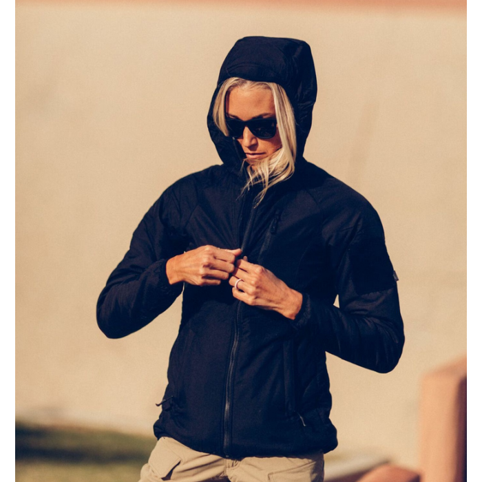 Куртка женская Helikon-Tex Women's Wolfhound Hoodie Черная Куртка женская Helikon-Tex Women's Wolfhound Hoodie Черная
