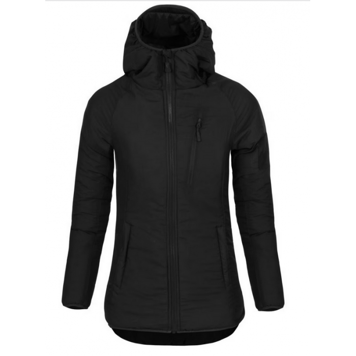 Куртка женская Helikon-Tex Women's Wolfhound Hoodie Черная Куртка женская Helikon-Tex Women's Wolfhound Hoodie Черная