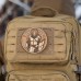 M-Tac нашивка Deus Vult 3D PVC Coyote