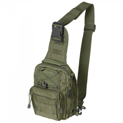 Сумка однолямкова MOLLE 7л Олива, Olive