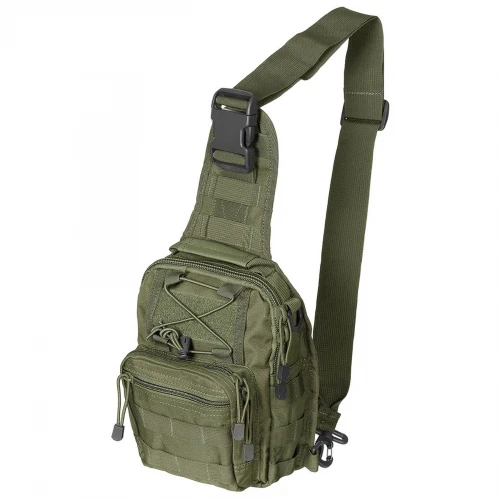 Сумка однолямкова MOLLE 7л Олива, Olive