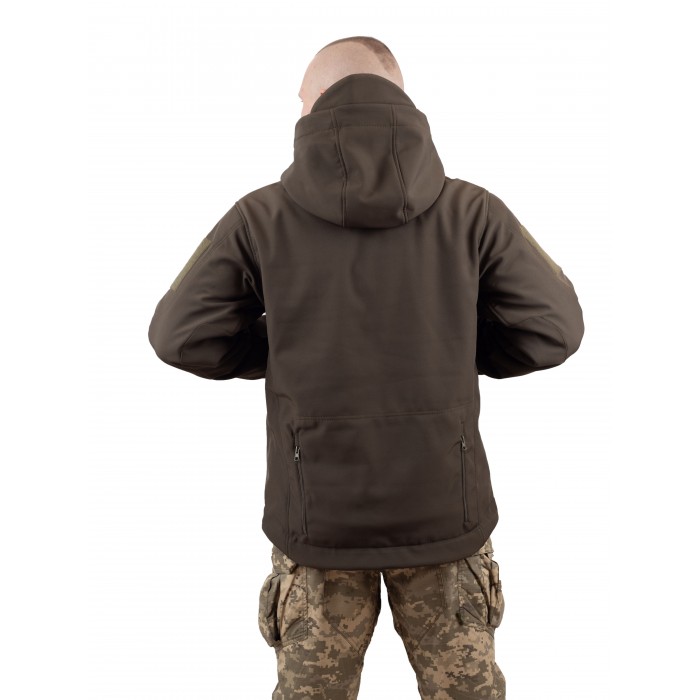 Куртка Vik-Tailor с флисовой кофтой Softshell, Dark olive Куртка Vik-Tailor с флисовой кофтой Softshell, Dark olive