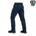 Штани тактичні демісезонні M-Tac Aggressor Gen II Flex Rip-Stop, Navy Blue