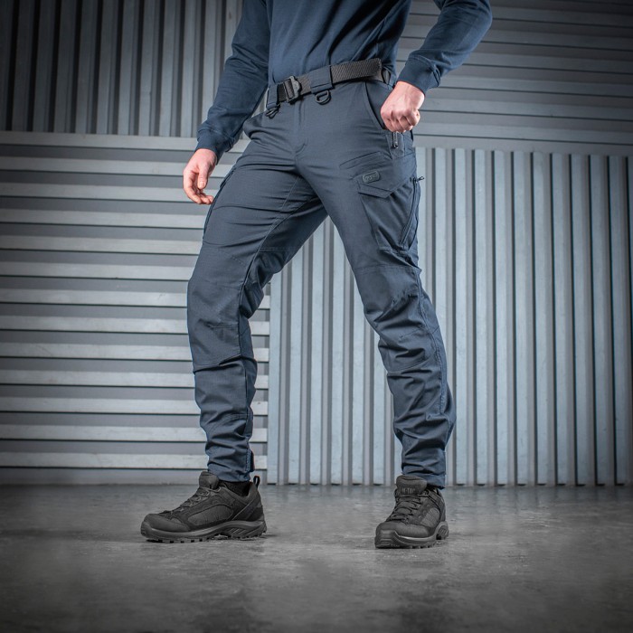 Штани тактичні демісезонні M-Tac Aggressor Gen II Flex Rip-Stop, Navy Blue Штани тактичні демісезонні M-Tac Aggressor Gen II Flex Rip-Stop, Navy Blue