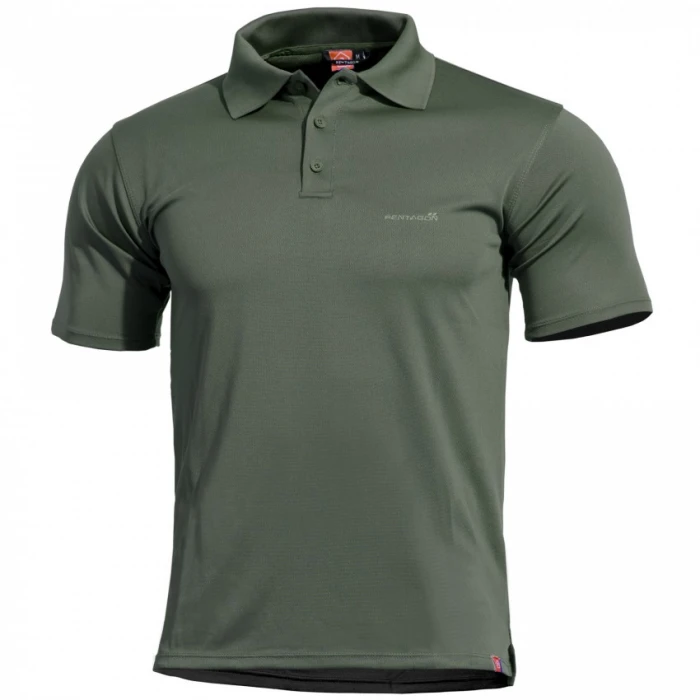 Футболка поло Pentagon Anassa Polo Shirt Camo Green, Olive Футболка поло Pentagon Anassa Polo Shirt Camo Green, Olive