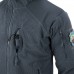 Кофта флісова Helikon-Tex Alpha Hoodie Jacket Grid Fleece Shadow Grey, Сірий