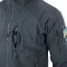 Кофта флисовая Helikon-Tex Alpha Hoodie Jacket Grid Fleece Shadow Grey, Серый