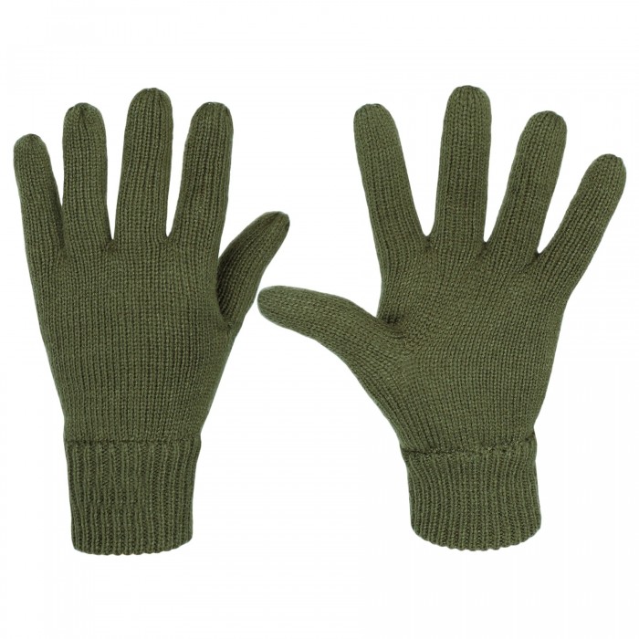 Рукавиці зимові MIL-TEC Thinsulate в'язані Olive Рукавиці зимові MIL-TEC Thinsulate в'язані Olive