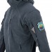 Кофта флісова Helikon-Tex Alpha Hoodie Jacket Grid Fleece Shadow Grey, Сірий