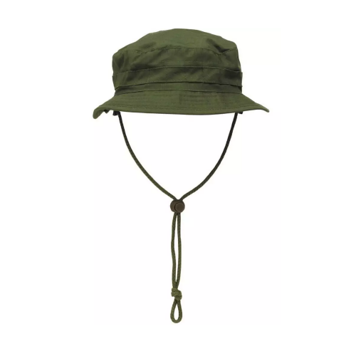 Панама с малым отворотом MFH GB SF Bush Hat Рип-Стоп Olive