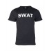 Футболка Mil-Tec з принтом "SWAT" Чорна, Black