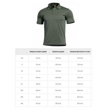 Футболка поло Pentagon Anassa Polo Shirt Camo Green, Olive