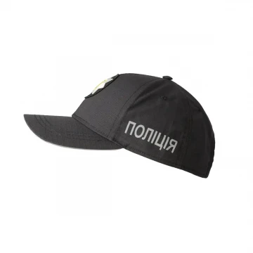 Бейсболка Tailor Полиция Рип-Стоп Черный, Black