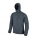 Кофта флисовая Helikon-Tex Alpha Hoodie Jacket Grid Fleece Shadow Grey, Серый