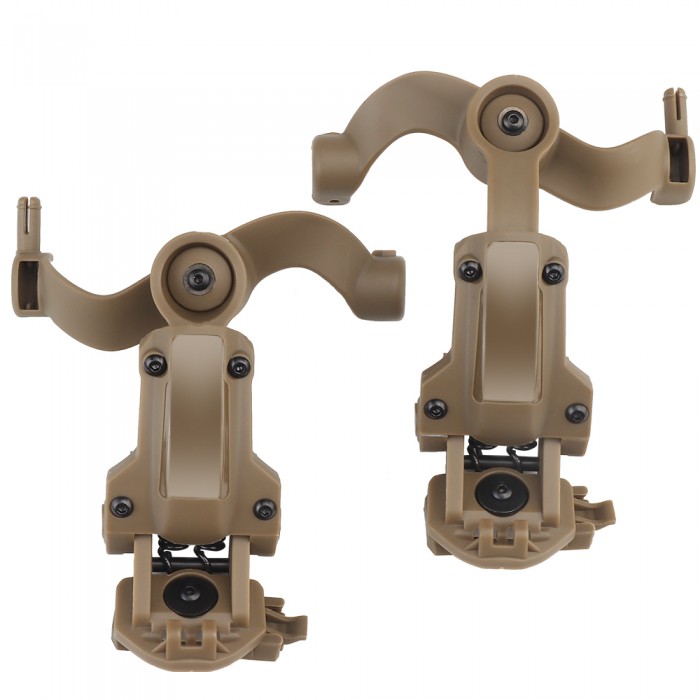 Адаптер для навушників Helmet Rail Adapter Coyote Адаптер для навушників Helmet Rail Adapter Coyote