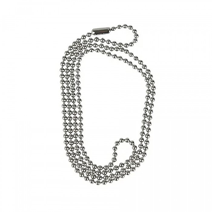 Ланцюжок для жетонів MIL-TEC Dog Tag Chain 60 см Сріблястий Ланцюжок для жетонів MIL-TEC Dog Tag Chain 60 см Сріблястий