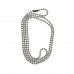 Ланцюжок для жетонів MIL-TEC Dog Tag Chain 60 см Сріблястий