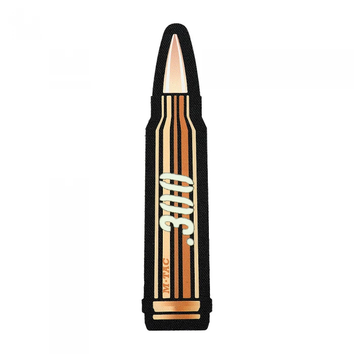 M-Tac нашивка.300 Ammo Black/Gid M-Tac нашивка.300 Ammo Black/Gid