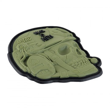 M-Tac нашивка War is Hell 3D PVC Olive