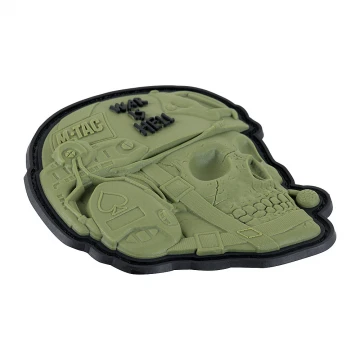 M-Tac нашивка War is Hell 3D PVC Olive