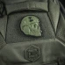 M-Tac нашивка War is Hell 3D PVC Olive