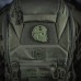 M-Tac нашивка War is Hell 3D PVC Olive