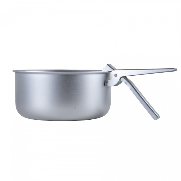 Набір посуду туристичний MIL-TEC Cook Set з пальником Сріблястий Набір посуду туристичний MIL-TEC Cook Set з пальником Сріблястий