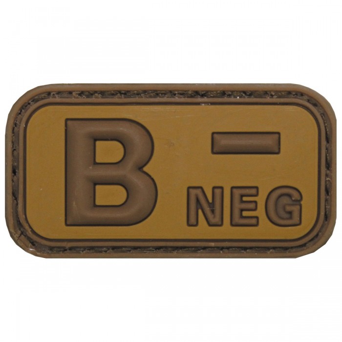 Нашивка група крові B(III) Rh- Coyote Нашивка група крові B(III) Rh- Coyote
