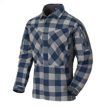 Сорочка Helikon-Tex MBDU FLANNEL SHIRT Синій, --Оберіть--