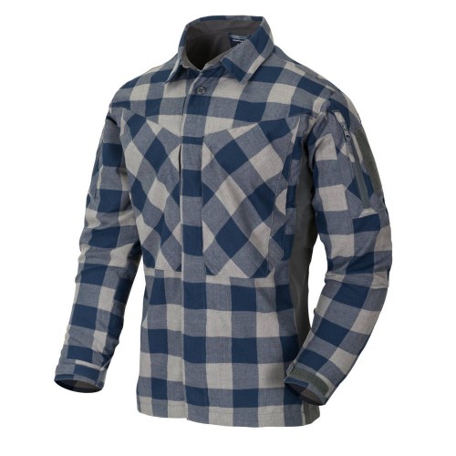 Рубашка Helikon-Tex MBDU FLANNEL SHIRT Синий, --Выберите--