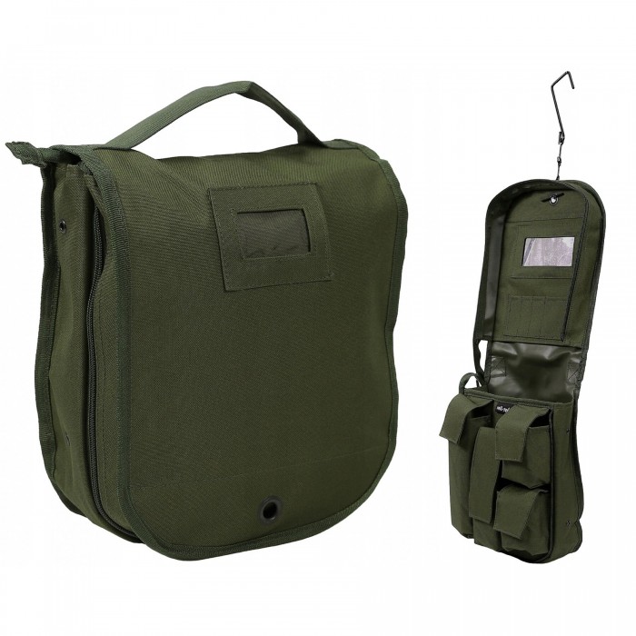 Сумка несесер для туалетного приладдя MIL-TEC Cosmetic Organizer Olive Сумка несесер для туалетного приладдя MIL-TEC Cosmetic Organizer Olive